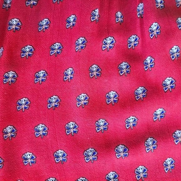 Red Floral Tie-Sleeve Dress Size 2 by Faithfull The Brand - Picture 4 of 8